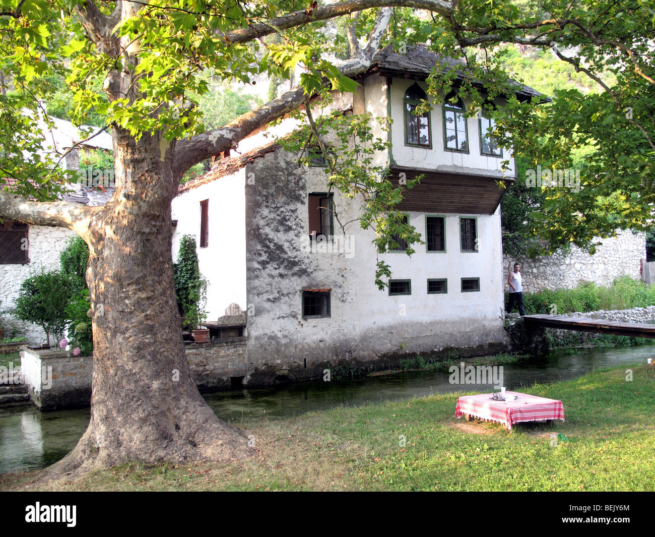 Radnicki Dom, Workers common house in Bosanski Brod, Bosnia…