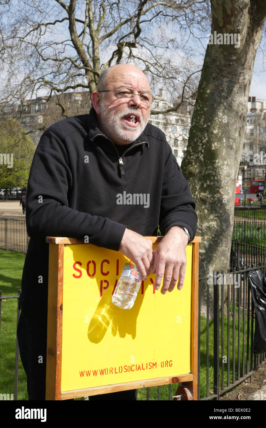 Speakers Corner in Hyde Park, London, England Stock Photo Alamy