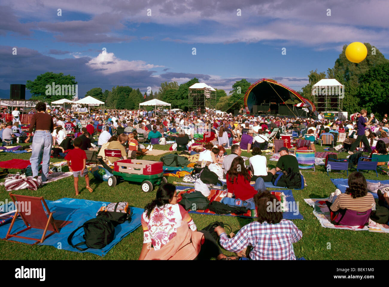 Vancouver Folk Music Festival, Jericho Beach Park, Vancouver, British