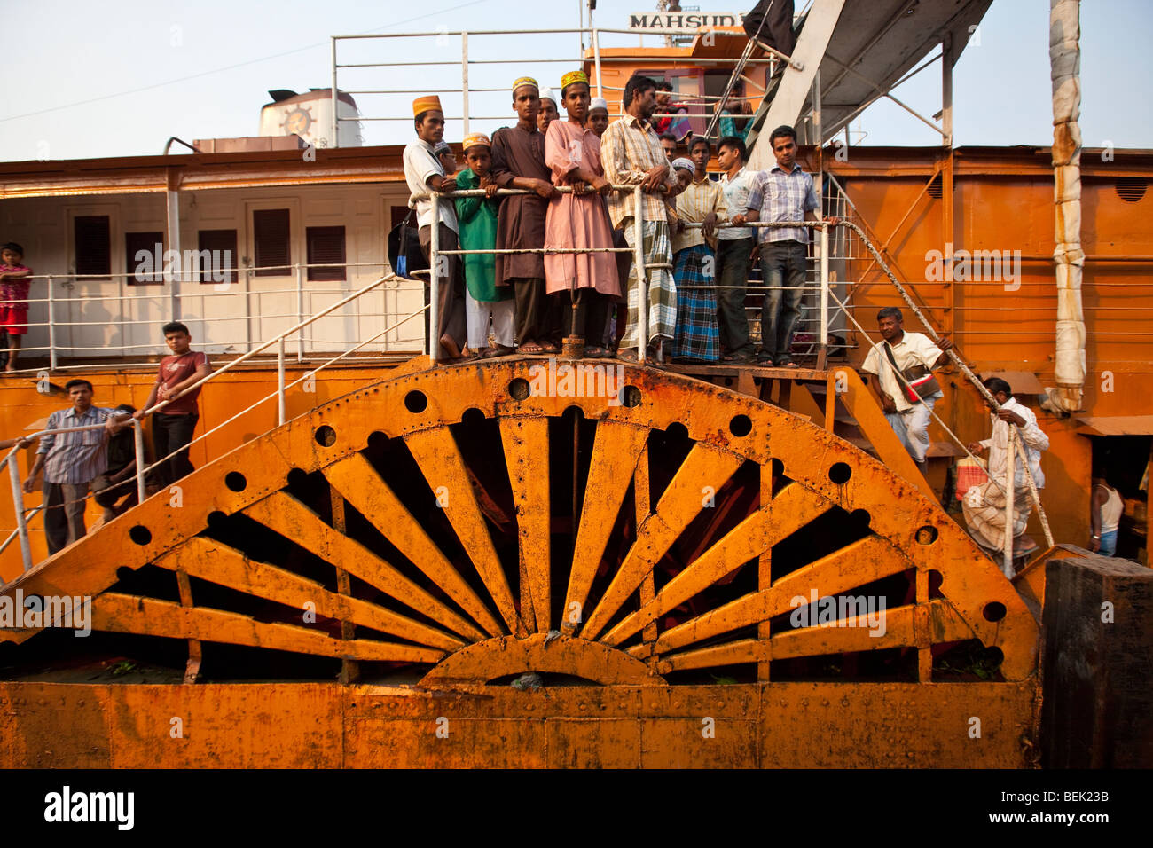 The Rocket Paddle Boat in Dhaka Bangladesh Stock Photo Alamy