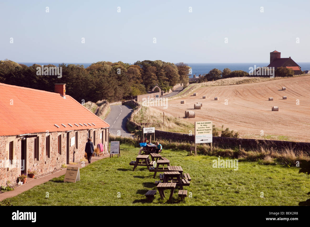 St Abbs, Berwickshire, Scottish Borders, Scotland, UK. The Old Smiddy
