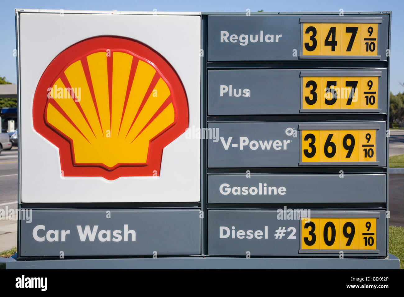 Dollar a gallon 3 hi-res stock photography and images - Alamy