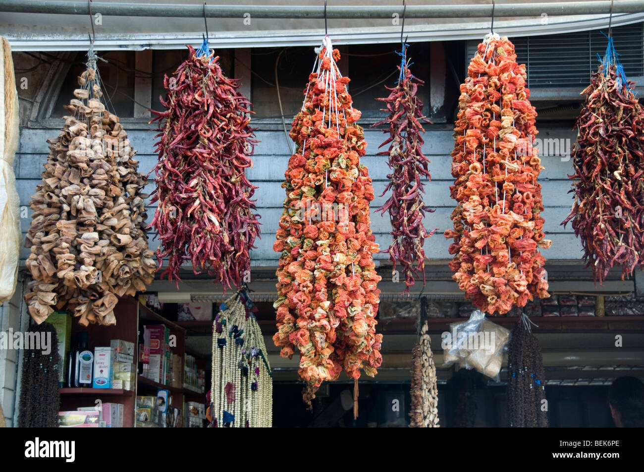 Istanbul The Egyptian Spice Bazaar Turkey Market Stock Photo