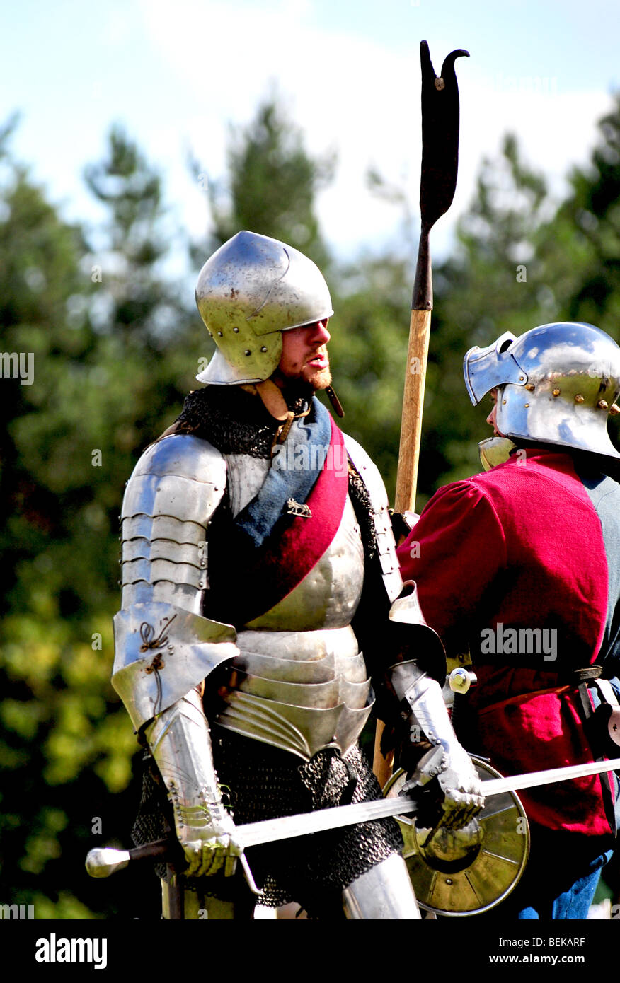 Battle of Bosworth Stock Photo Alamy