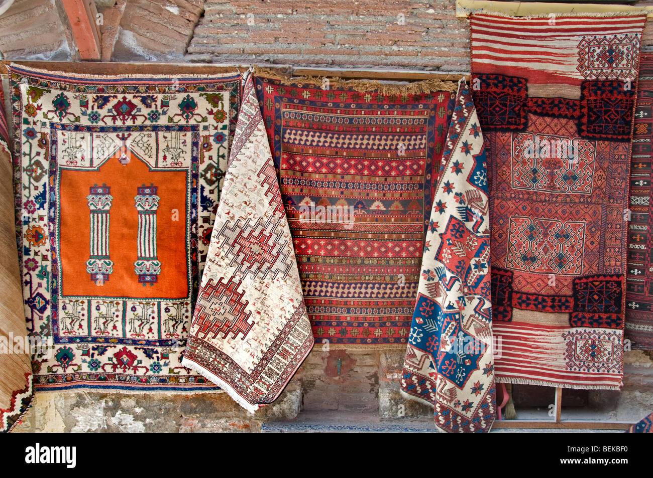 Sultanahmet Istanbul Turkey carpet carpets shop Stock Photo Alamy