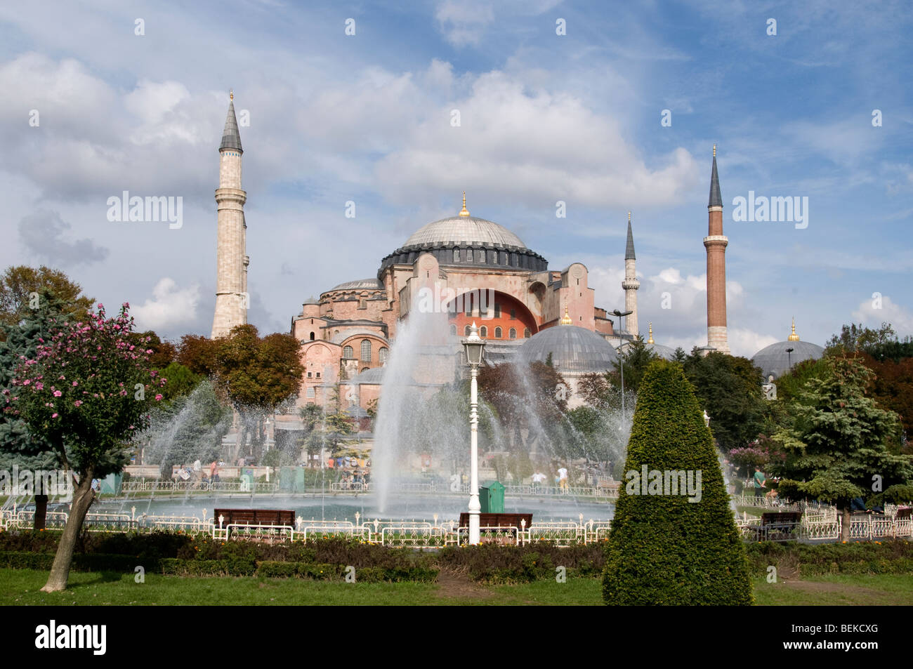 Aya sofya Haghia sophia mosque Istanbul Turkey Stock Photo