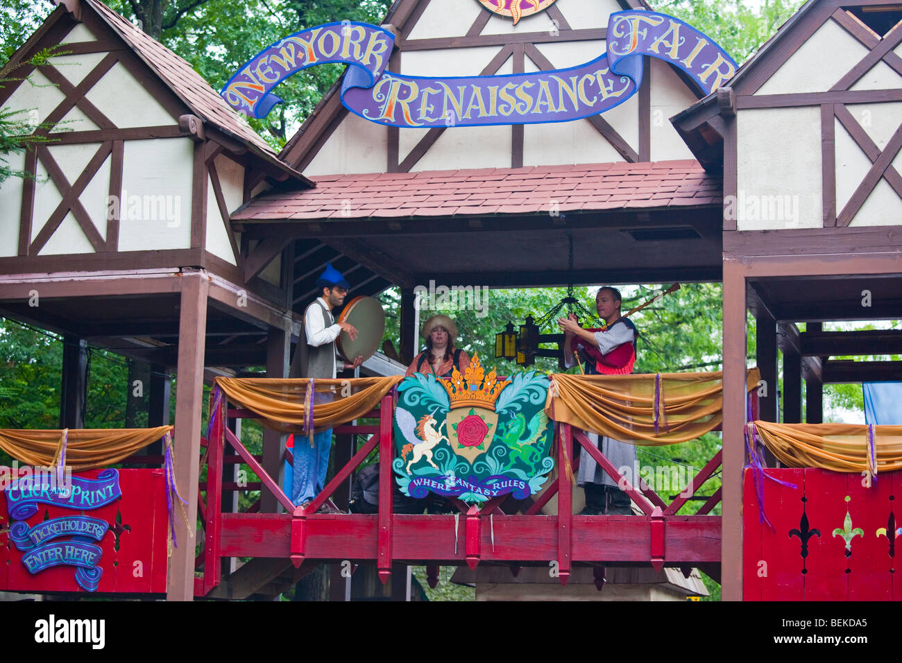 Renaissance Fair in Tuxedo, New York Stock Photo Alamy