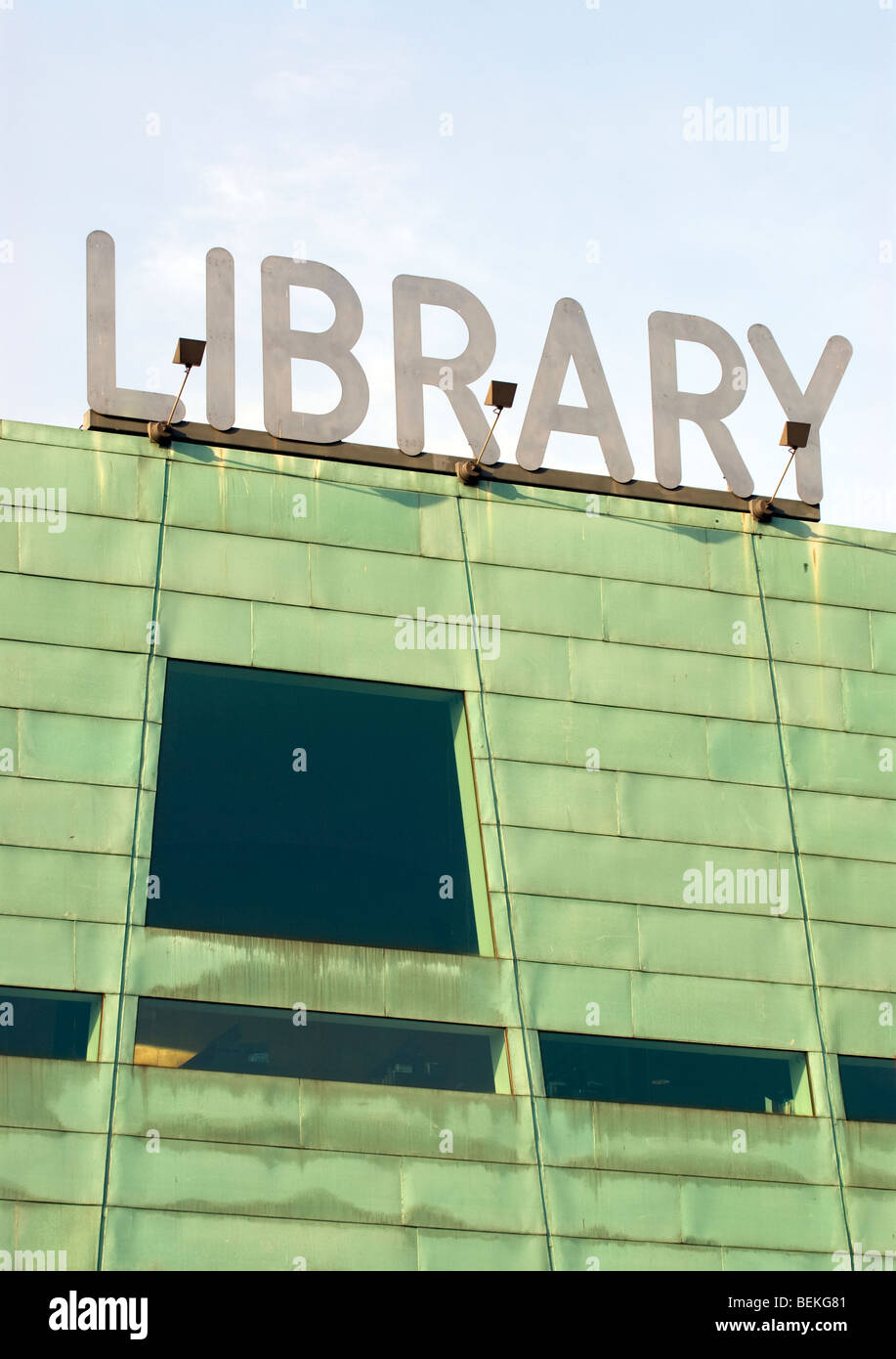 Exterior of Peckham Library, Peckham, Southwark, London, UK Stock Photo