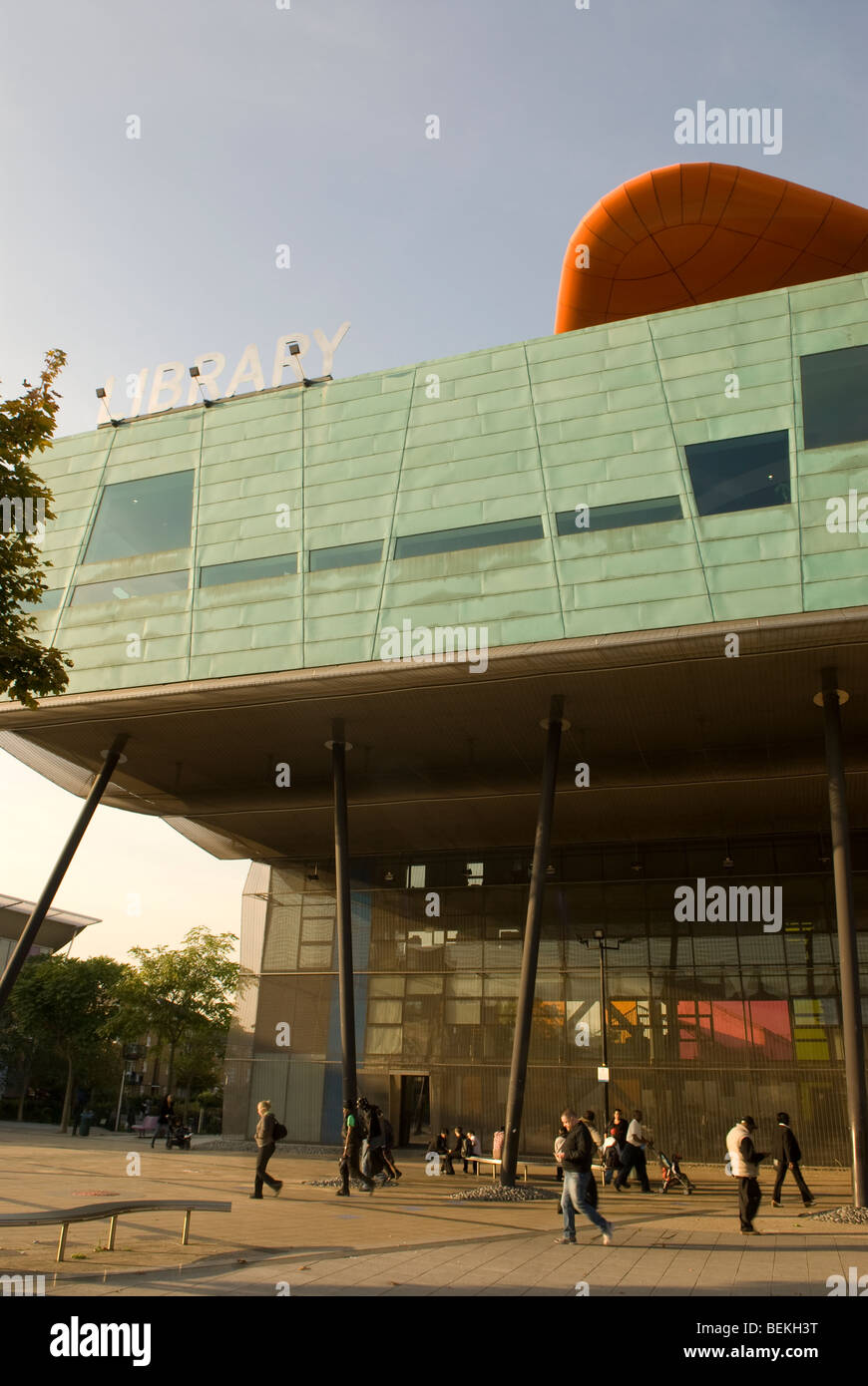 Exterior of Peckham Library, Peckham, Southwark, London UK Stock Photo ...