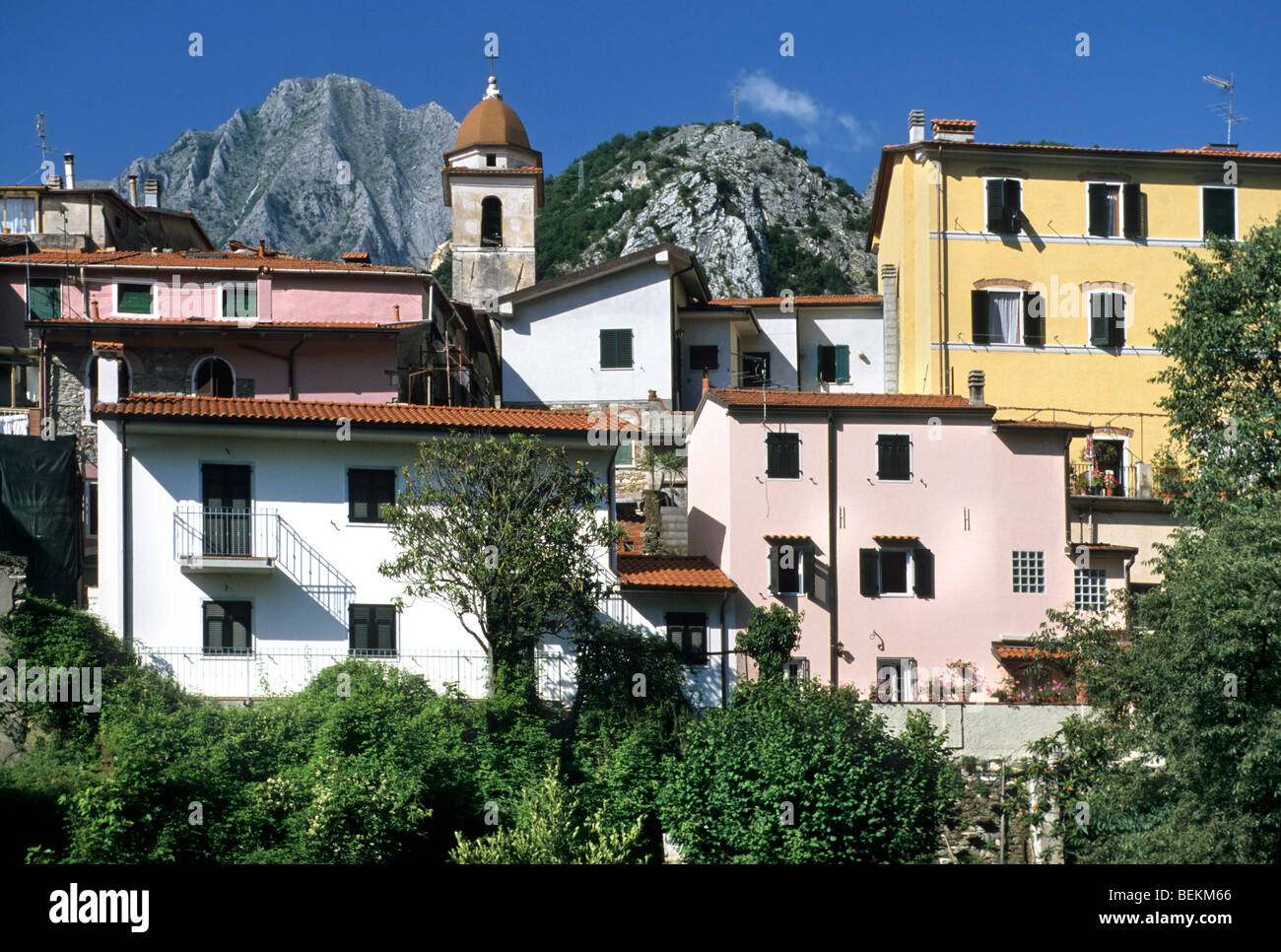 The village Bedizzano, Carrara, Italy Stock Photo Alamy