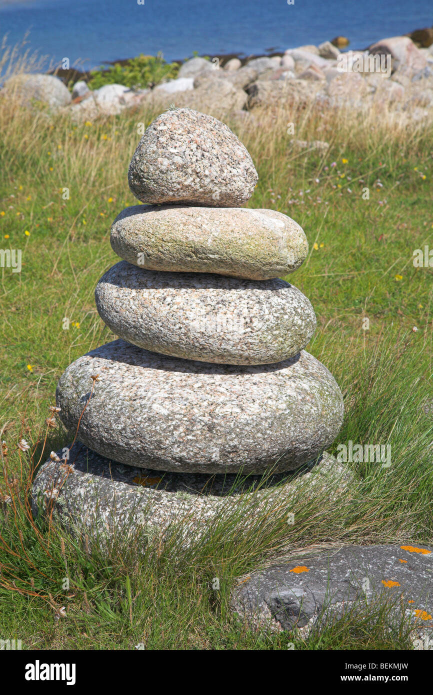 Popple stones Stock Photo