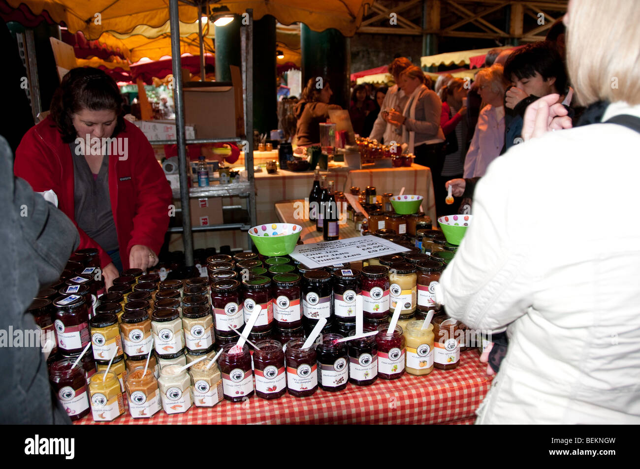 Borough Market, a wholesale and retail food market in Southwark, South East London, England