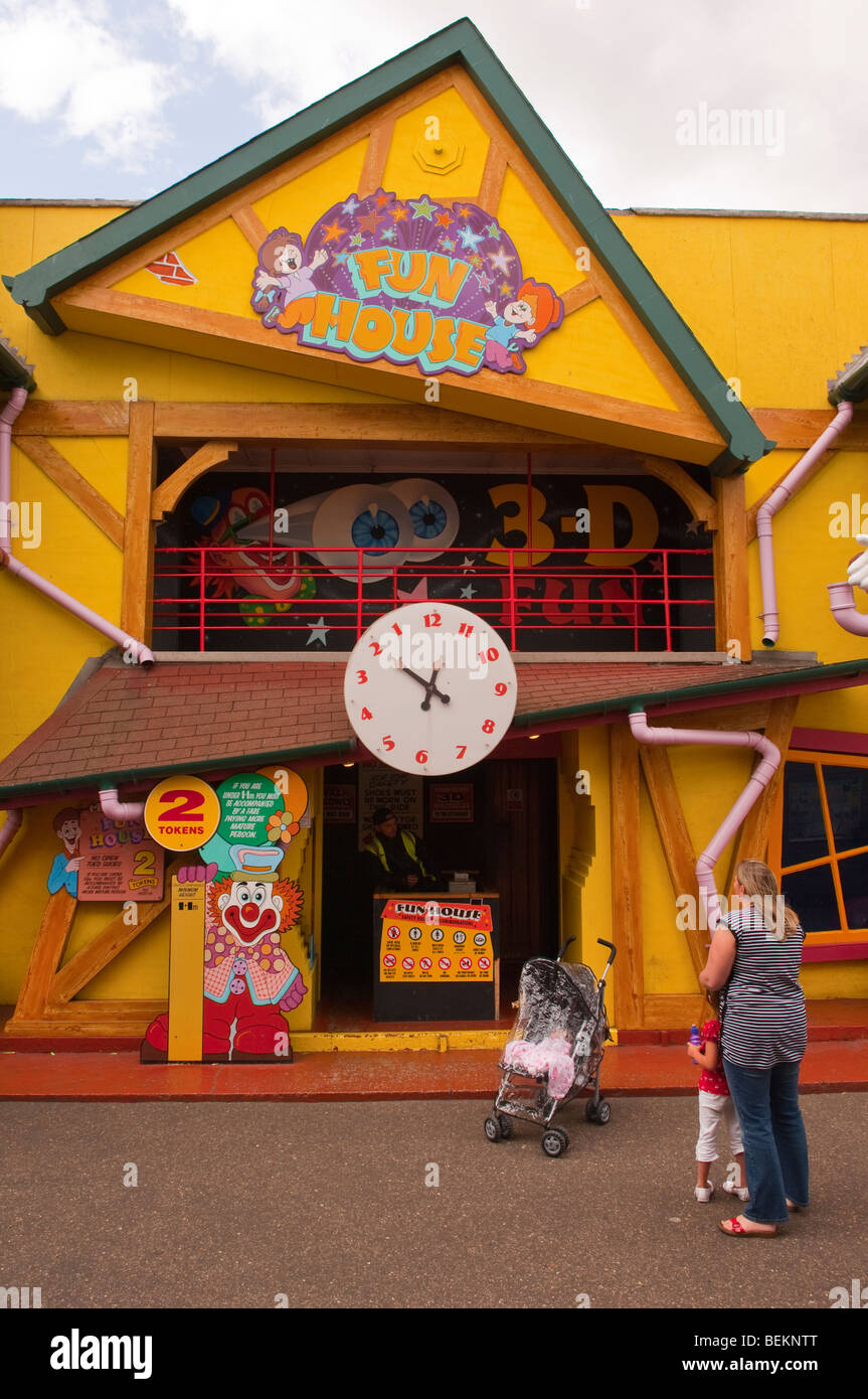 The Fun House At The Pleasure Beach In Great Yarmouth