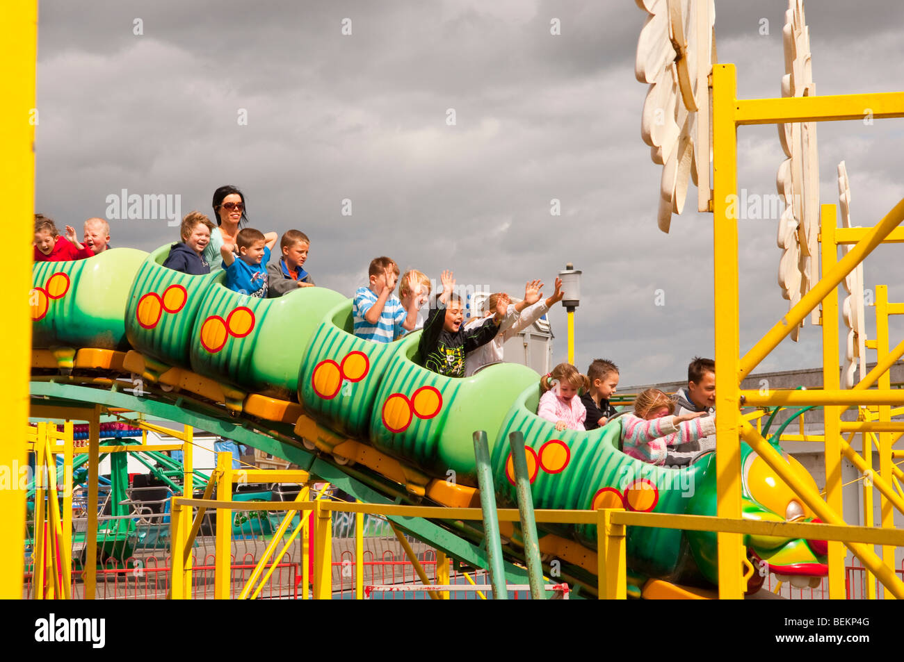 Rollercoasters for children hi-res stock photography and images - Alamy