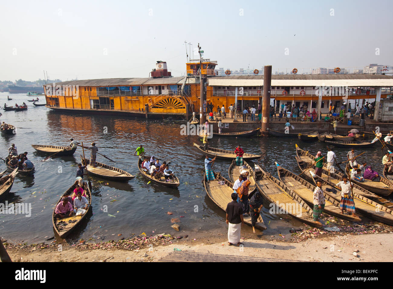 Mahsud Rocket Paddle Wheel Boat in Dhaka Bangldesh Stock Photo Alamy