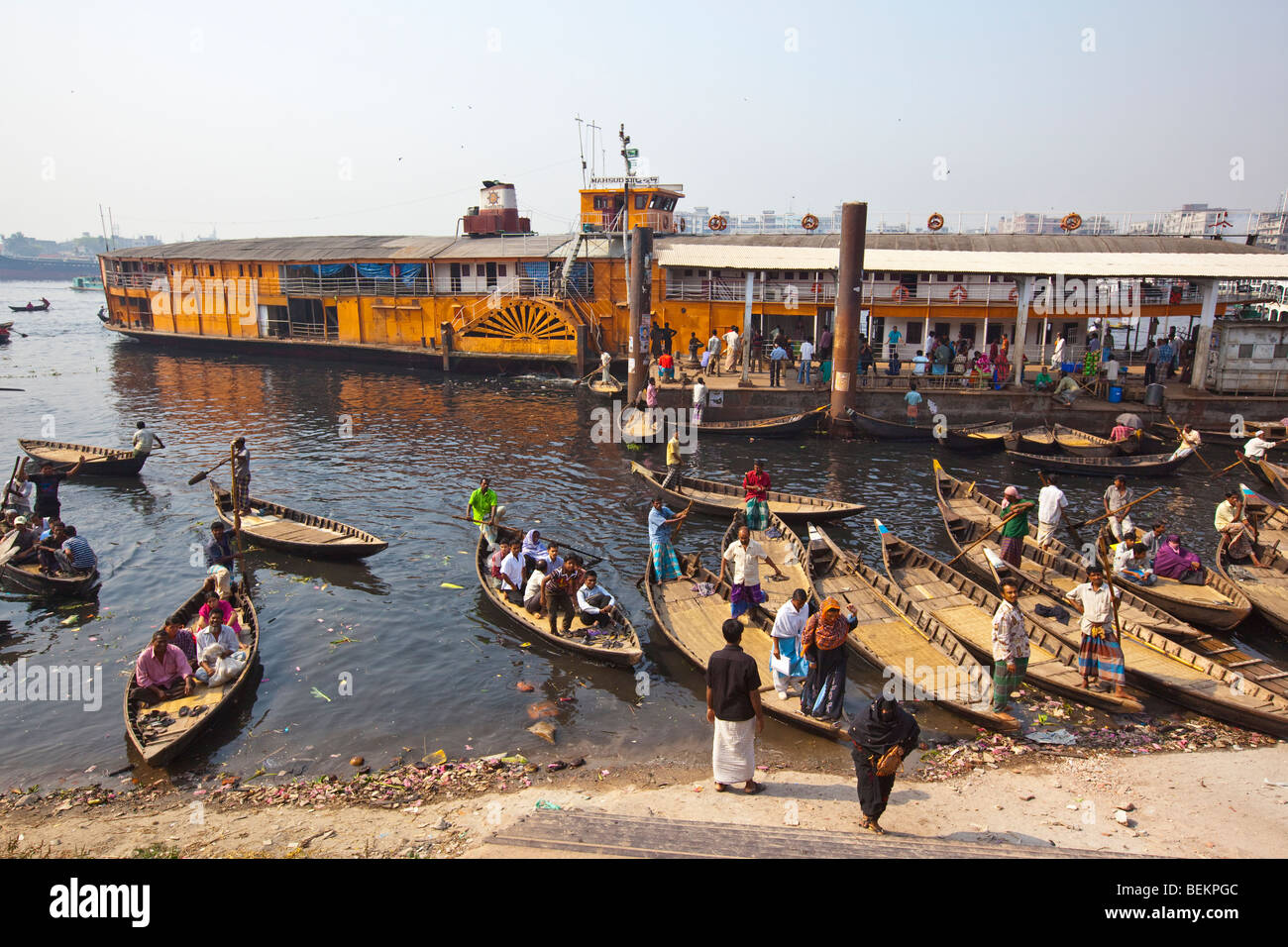 Mahsud Rocket Paddle Wheel Boat in Dhaka Bangldesh Stock Photo Alamy