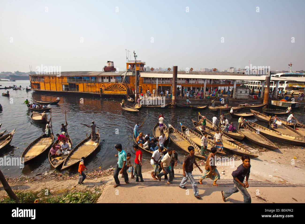 Mahsud Rocket Paddle Wheel Boat in Dhaka Bangldesh Stock Photo Alamy