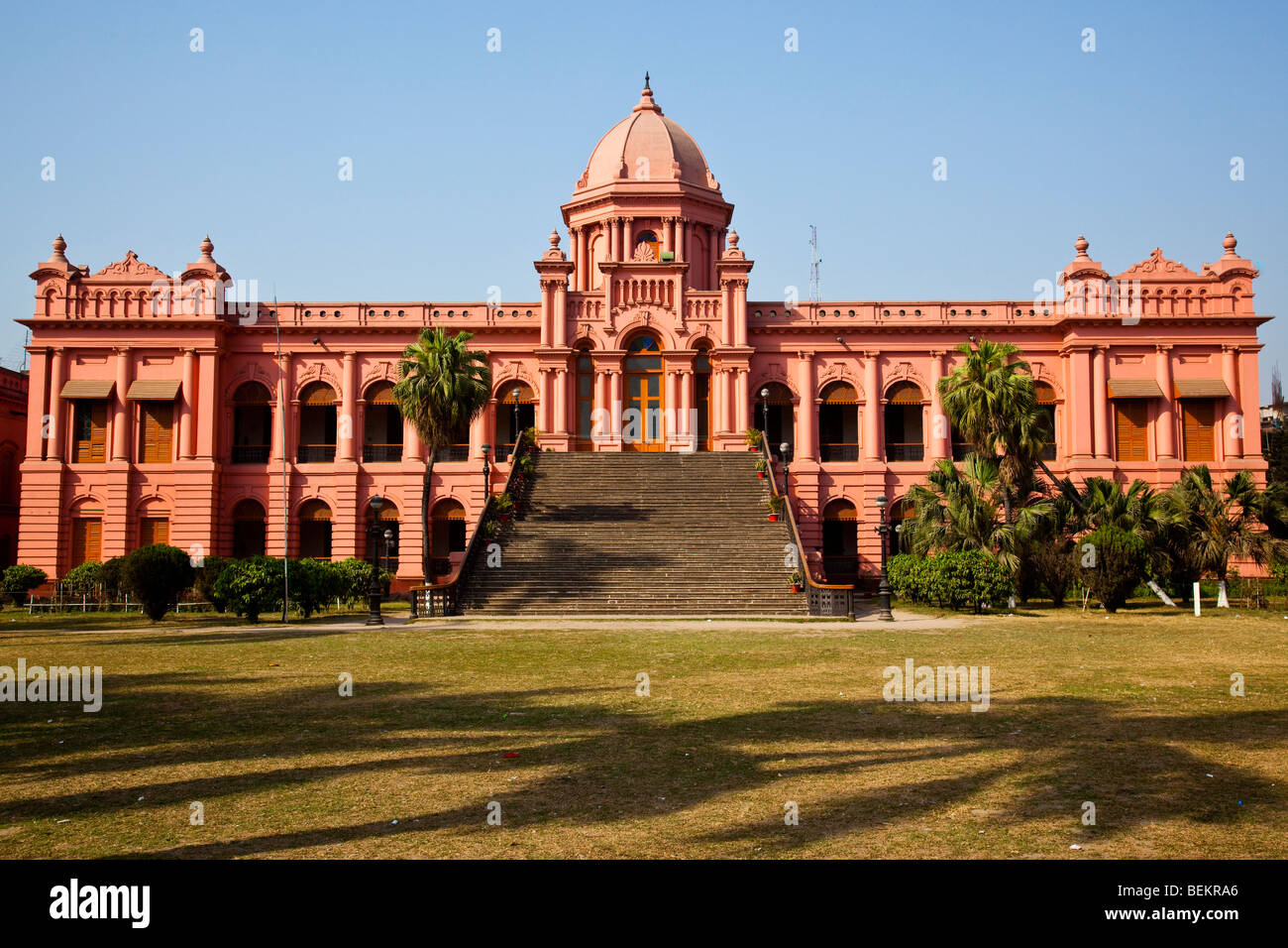 Ahsan Manzil Pink Palace in Dhaka Bangladesh Stock Photo