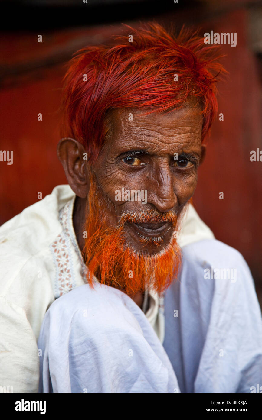 Portrait Of A Man In Dhaka Bangladesh Stock Photo - Alamy