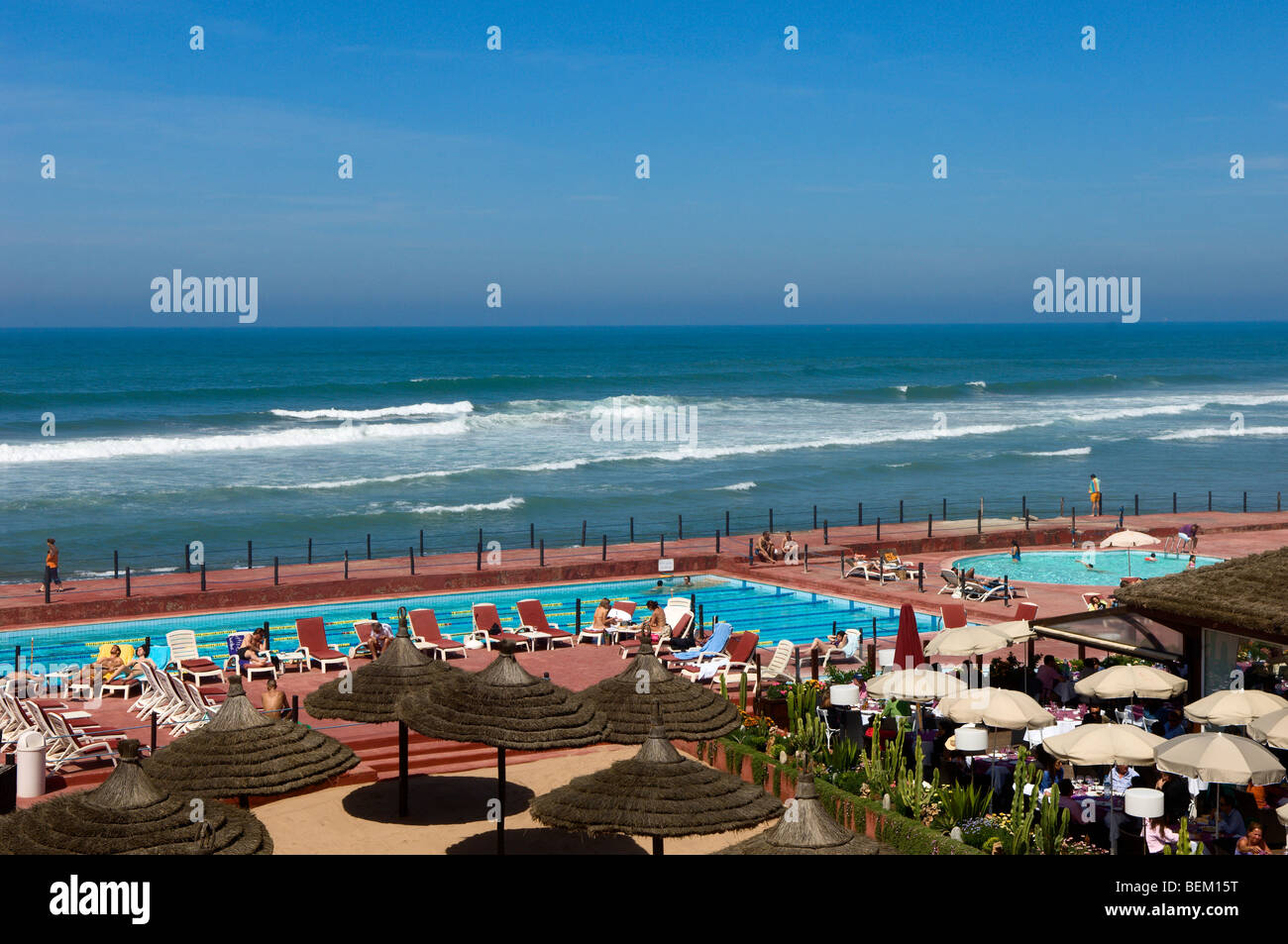 The Corniche Of Ain Diab Casablanca Morocco Africa Stock Photo The Corniche Of Ain Diab Casablanca Morocco Africa Stock Photo