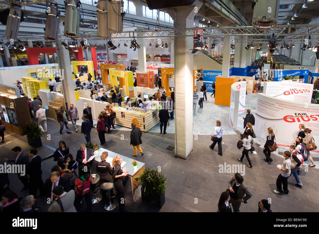 Salone del Gusto, Turin, Piedmont, Italy Stock Photo
