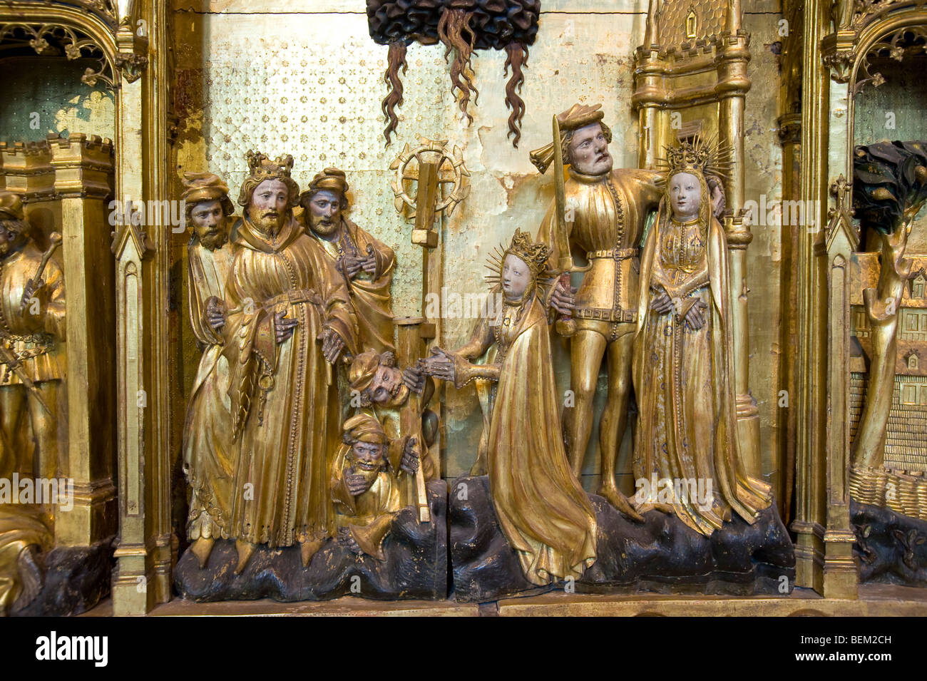Retable des Saints et Martyrs, Jacques de Baerze, Melchior Broederlam, Fine arts Museum, Dijon, Bourgogne, France, Europe Stock Photo