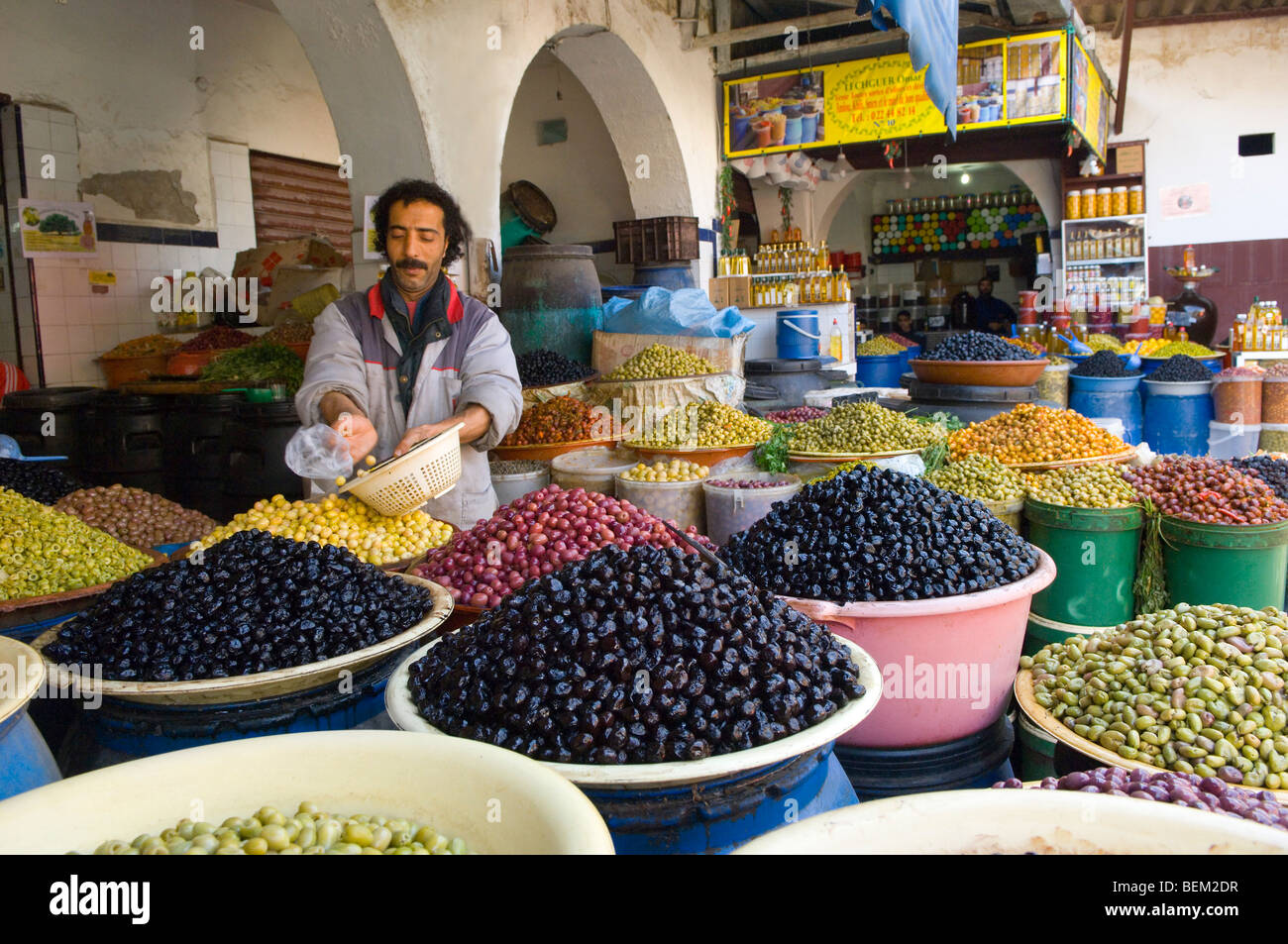 Quartier Habous, Casablanca, Morocco, Africa Stock Photo, Royalty Free ...