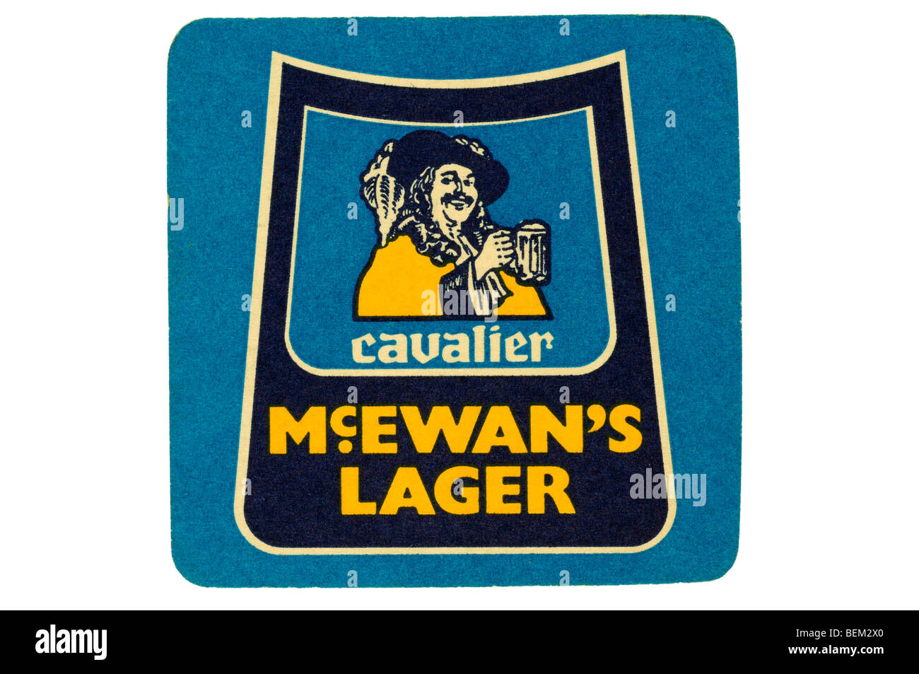 cavalier mcewans lager Stock Photo