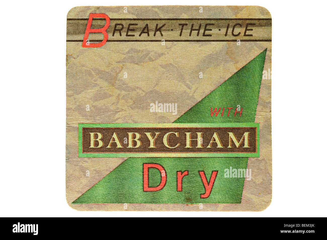 break the ice with babycham dry Stock Photo