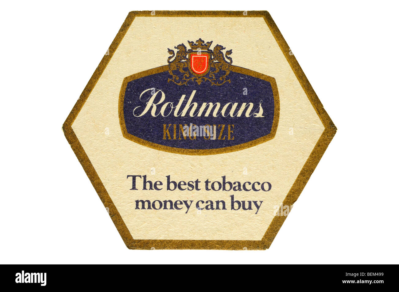 rothmans king size the best tobacco money can buy Stock Photo
