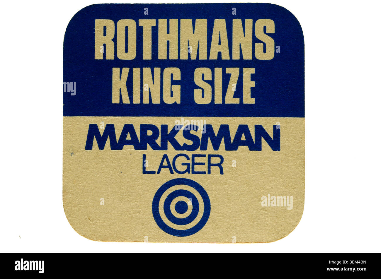 rothmans king size marksman lager Stock Photo