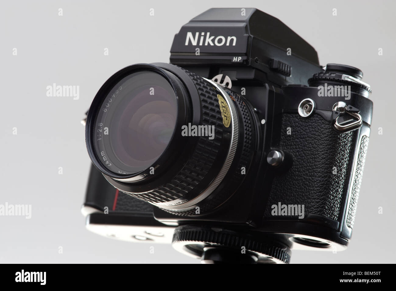 Nikon f3hp black SLR film camera Stock Photo