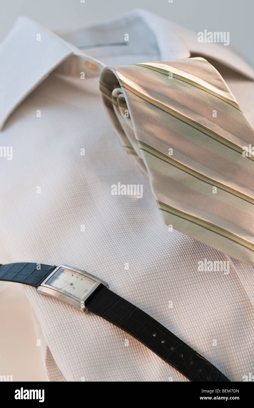 Shirt and tie Stock Photo