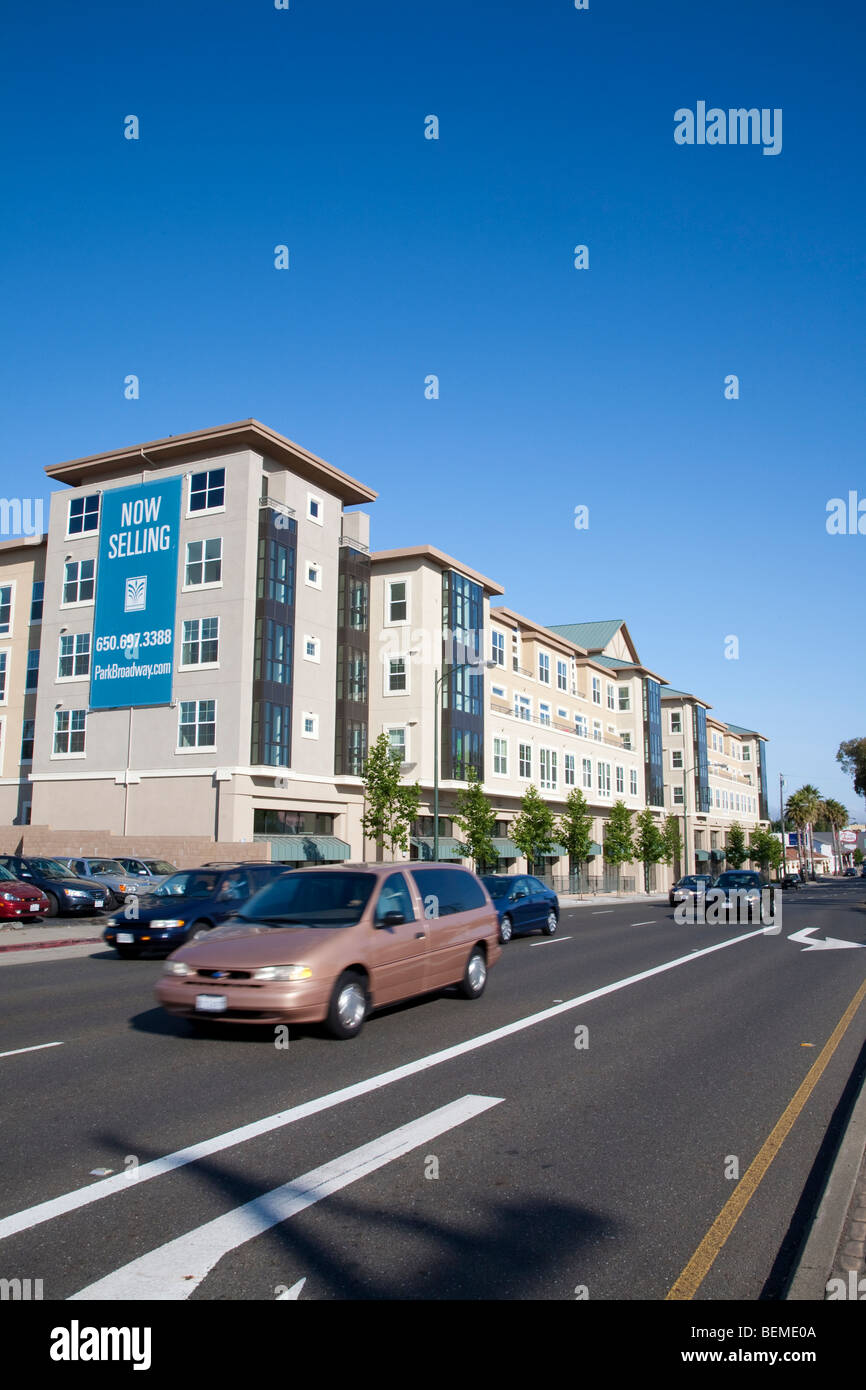 Mixed use housing development (multi use). Residential condominiums and