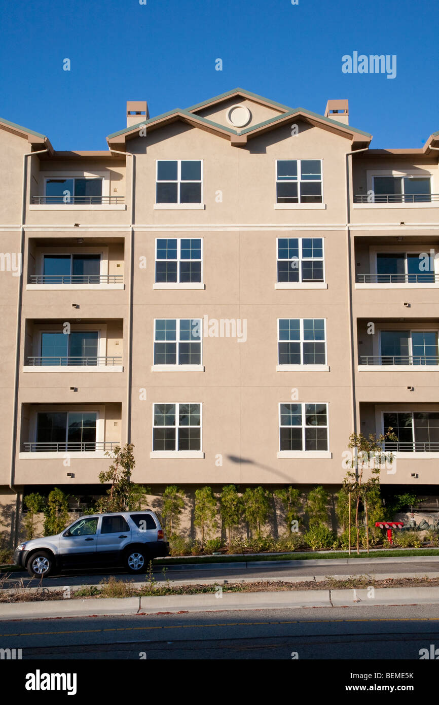 Mixed use housing development (multi use). Residential condominiums and