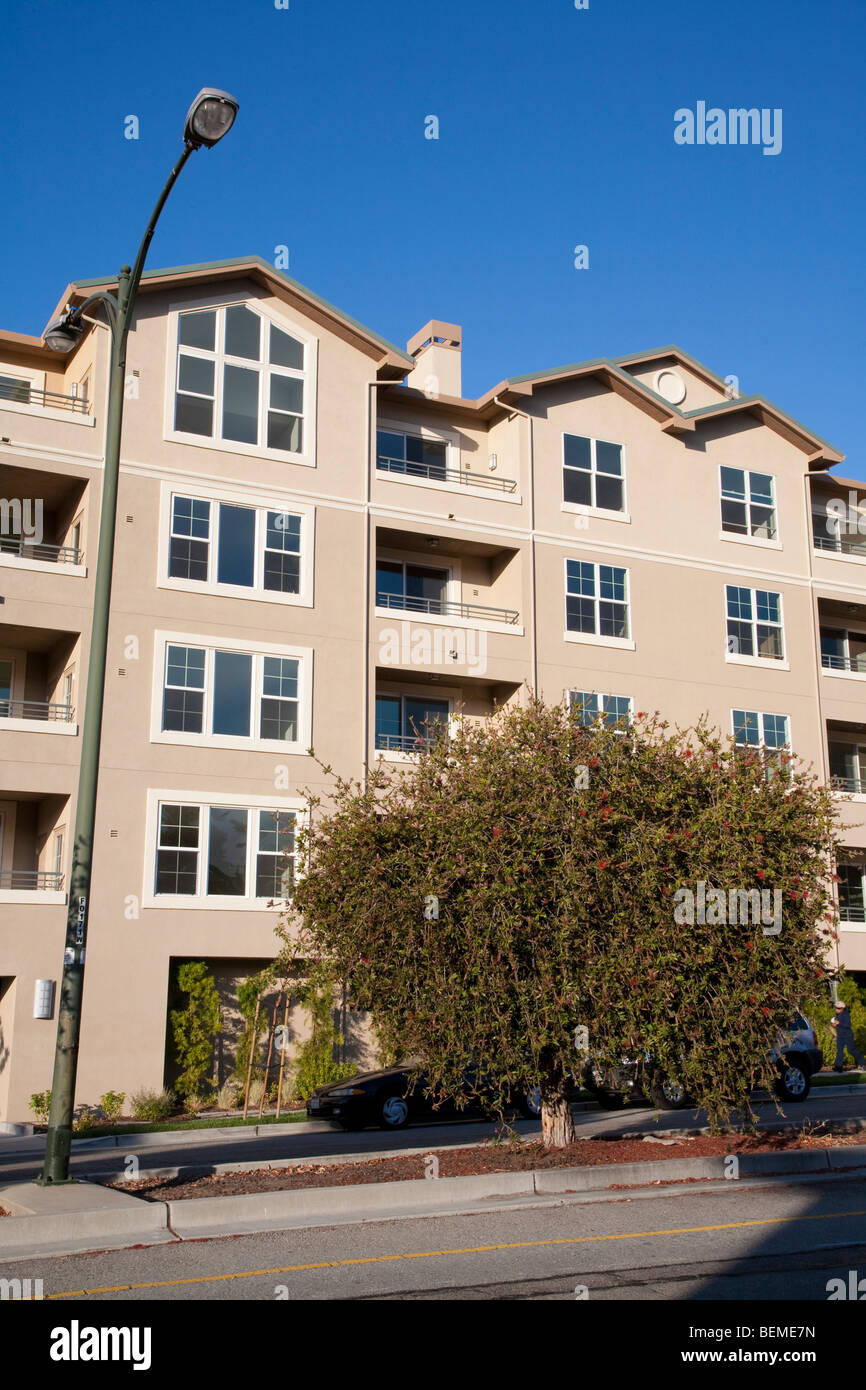 Mixed use housing development (multi use). Residential condominiums and