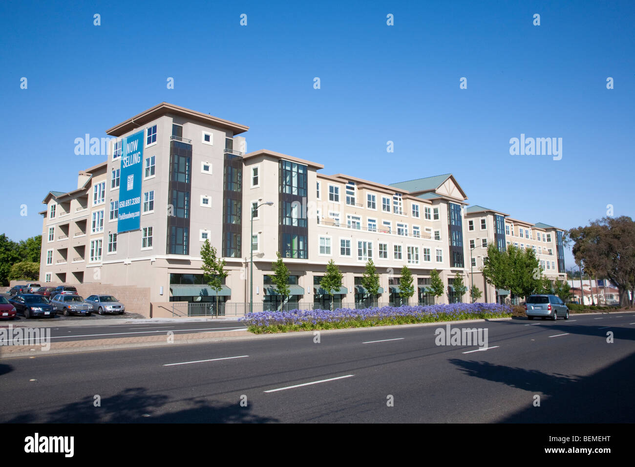 Mixed use housing development (multi use). Residential condominiums and