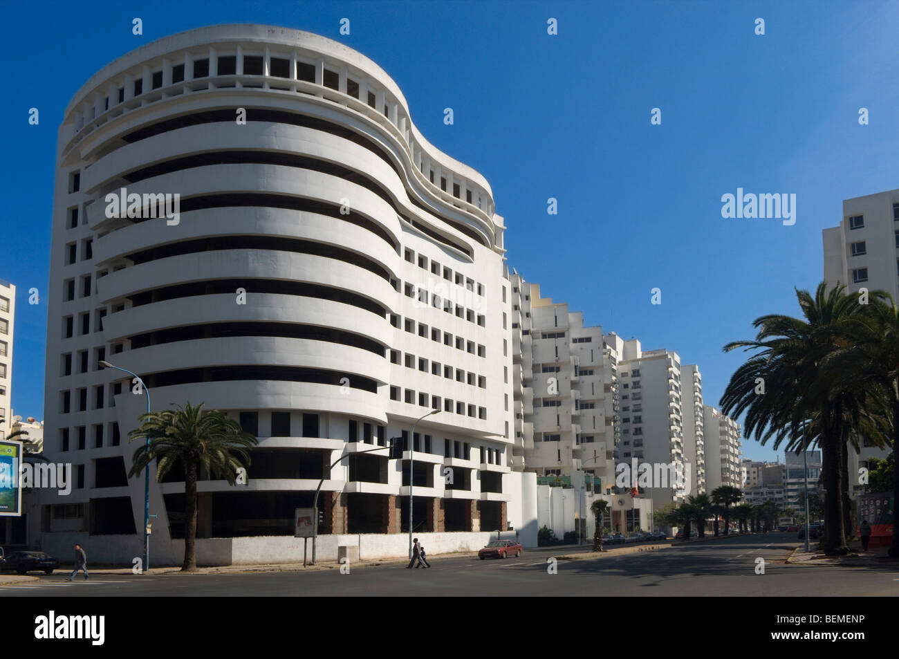 New Car Park under construction, Casablanca, Morocco, Africa Stock