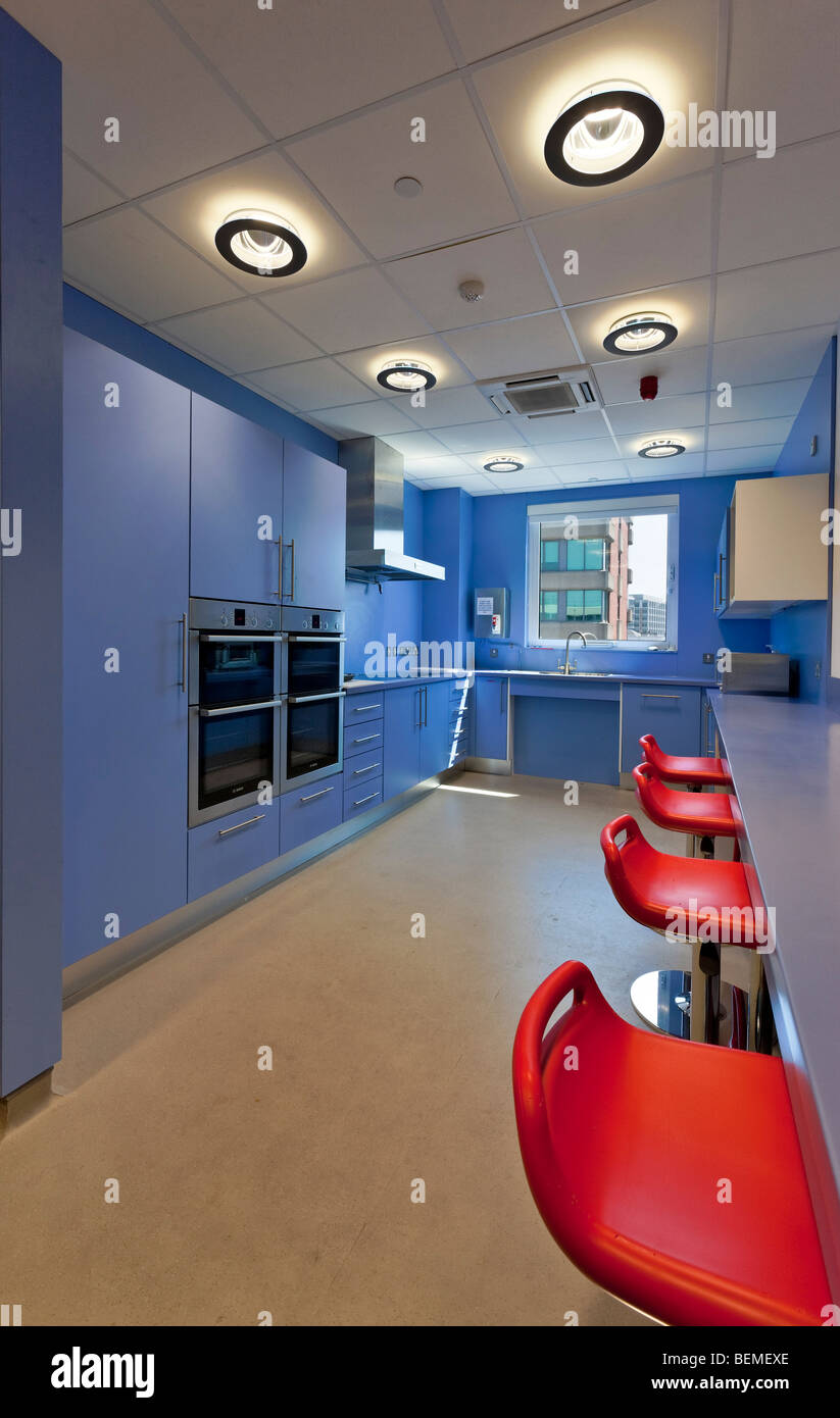 Stylish kitchen in office Stock Photo