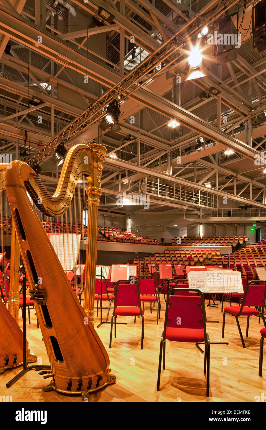 Butterworth Hall concert hall at the Warwick Arts Centre, University of Warwick. Stock Photo