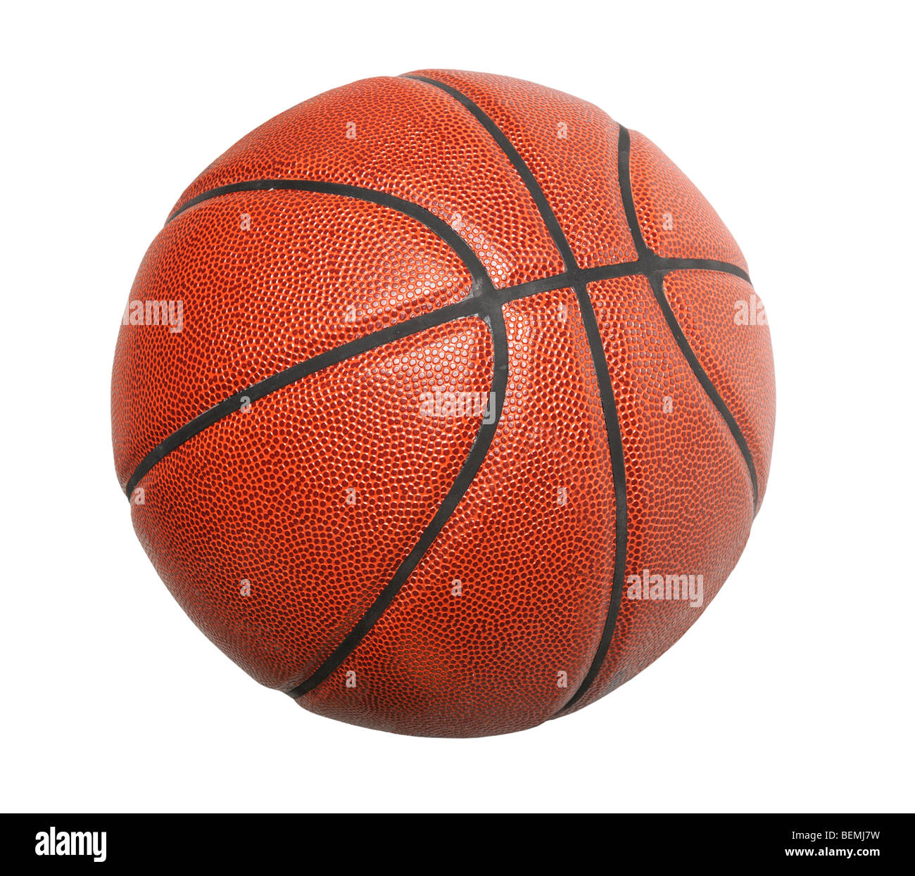 Basketball isolated over white background Stock Photo