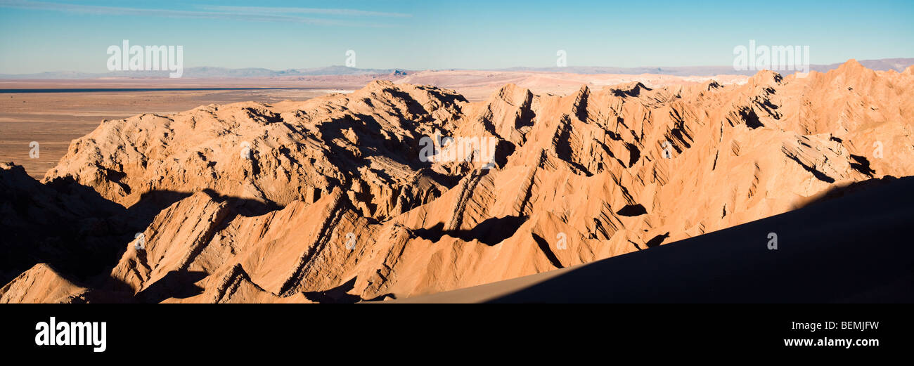 'Valle de la Luna' (spanish for Moon Valley), Atacama Desert, Chile, South America Stock Photo