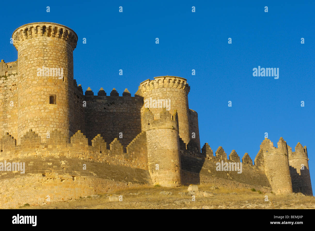Belmonte Castle Xv Belmonte Cuenca Stock Photos & Belmonte Castle Xv