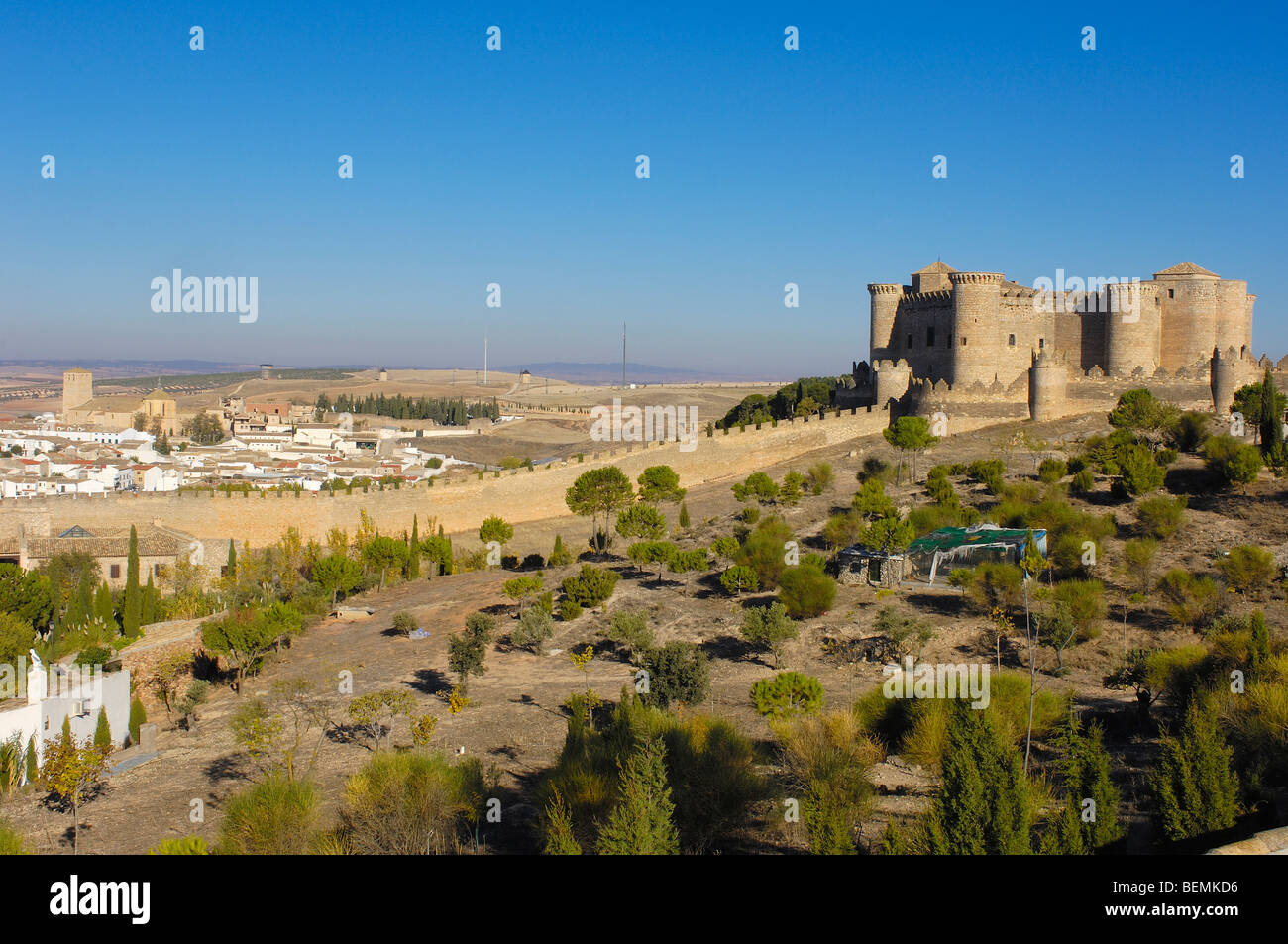 Belmonte Castle Xv Belmonte Cuenca Stock Photos & Belmonte Castle Xv
