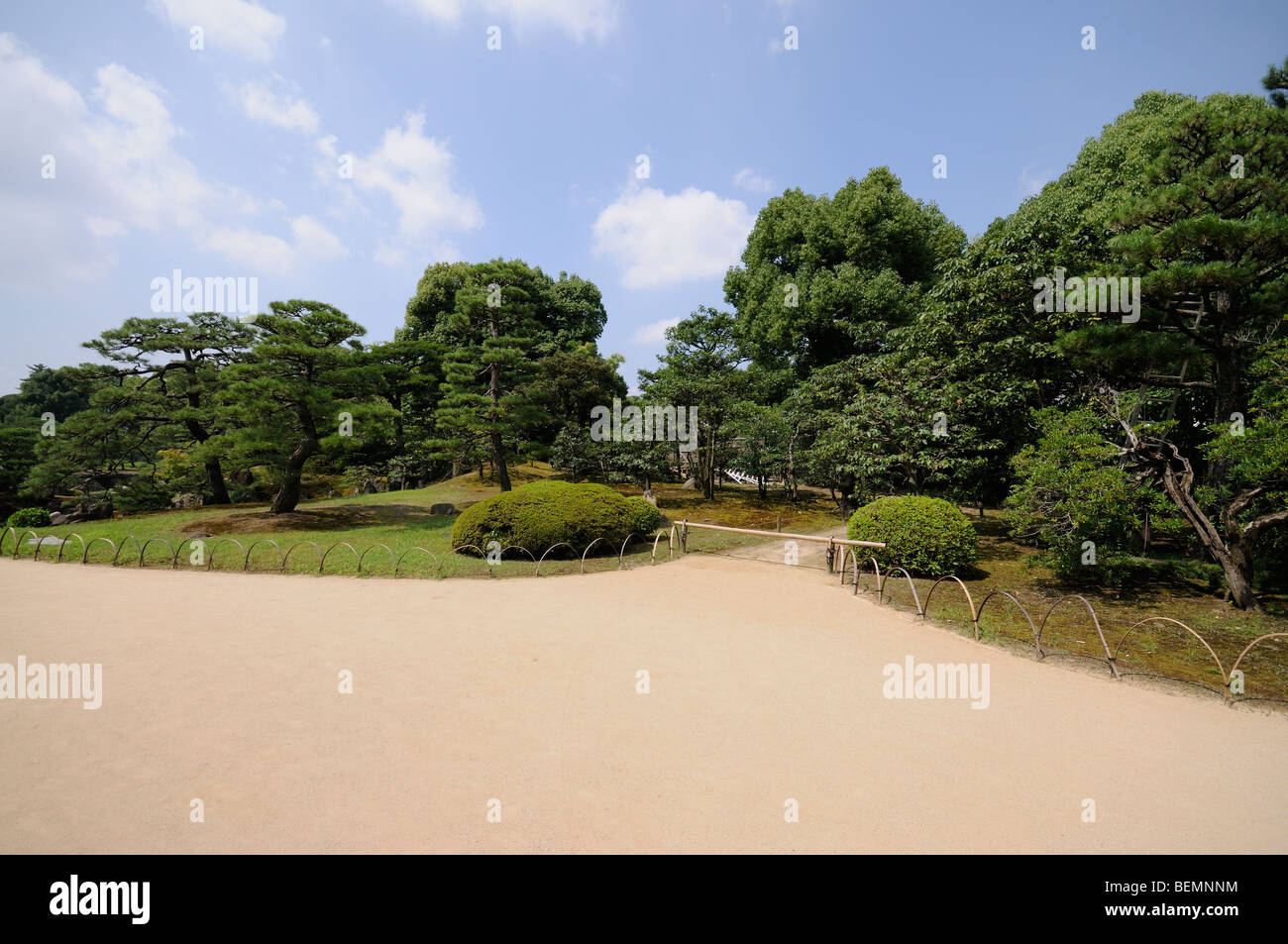 Ninomaru Garden. Nijo-jo (Nijo Castle). Kyoto. Kansai. Japan Stock Photo