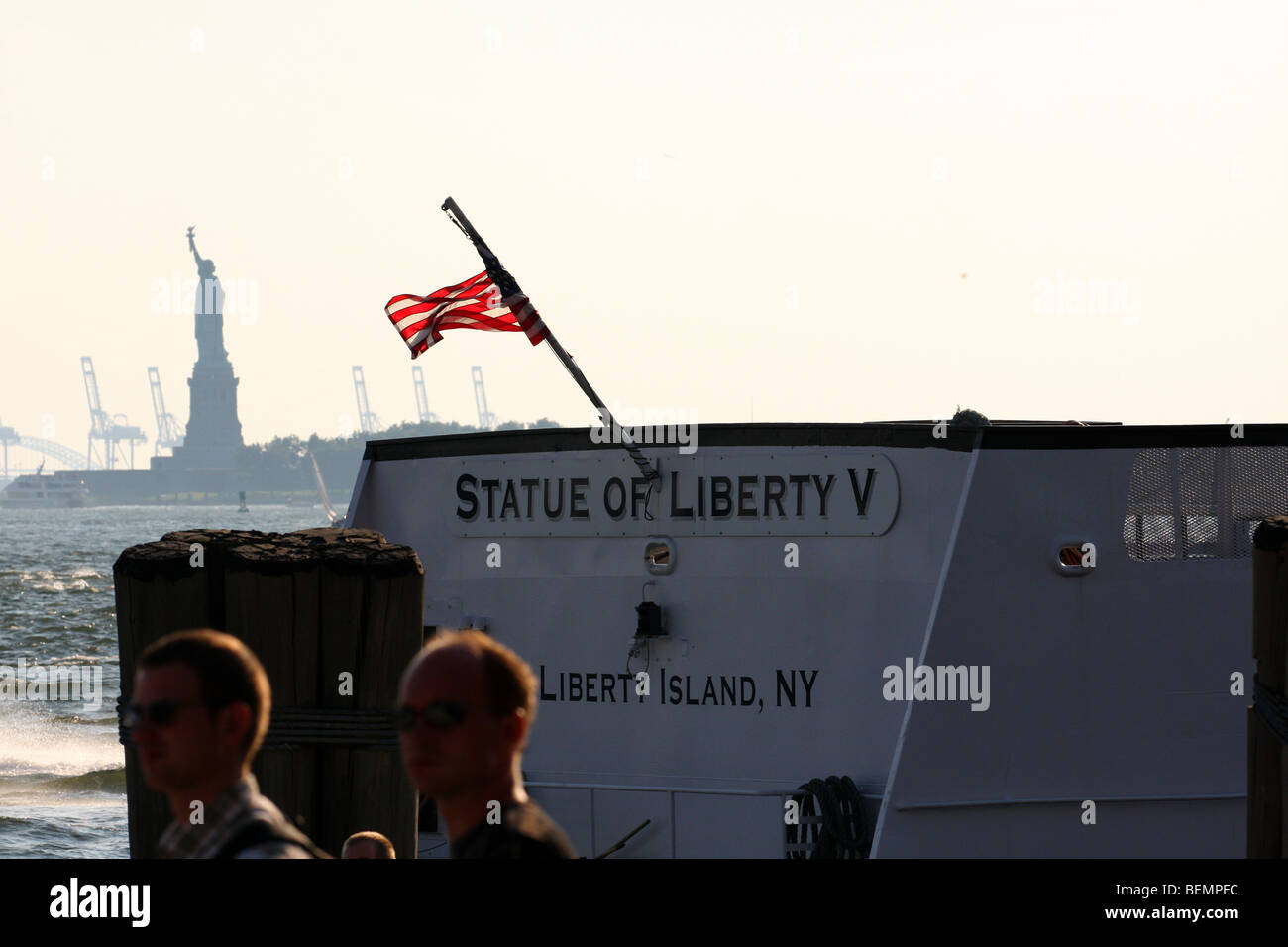 Battery Park Ferry across to Statue of liberty, Ellis Island