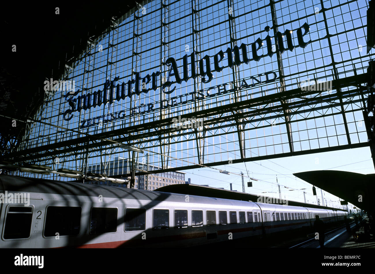 Frankfurt Main Hauptbahnhof (central station Stock Photo - Alamy