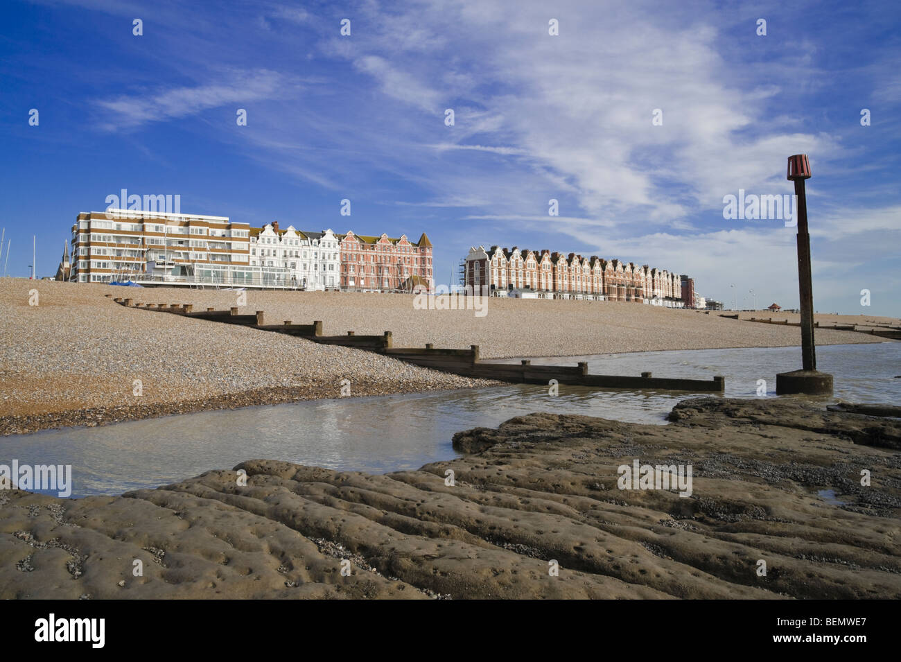 BexhillonSea seafront, East Sussex, England, UK Stock Photo Alamy