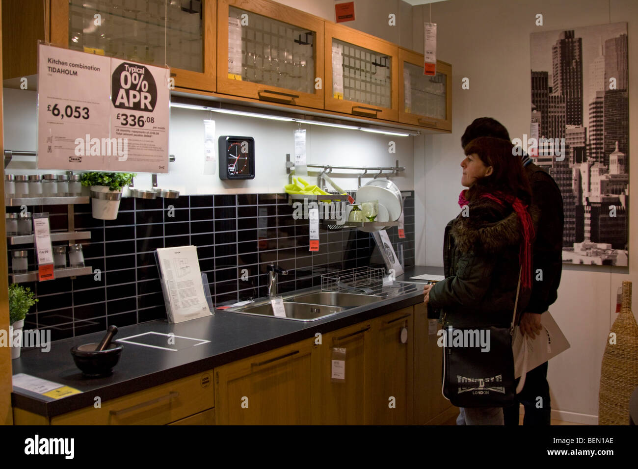 Ikea Store Edmonton London Stock Photo Alamy