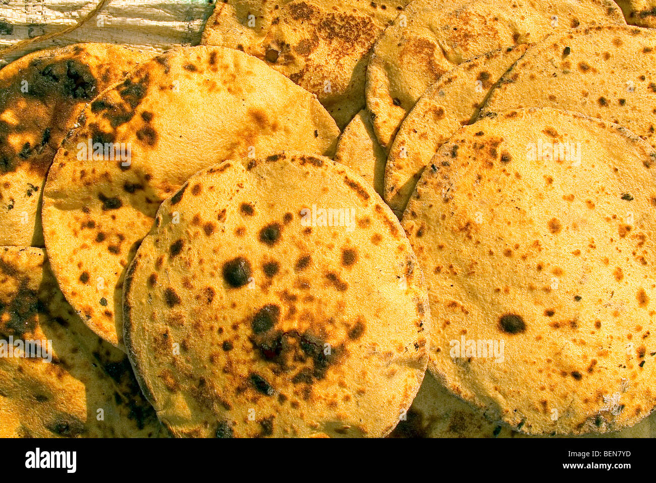 Chapati, Indian bread, India Stock Photo Alamy